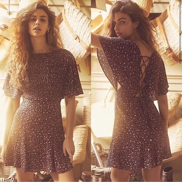 galia lahav mini dress Lori